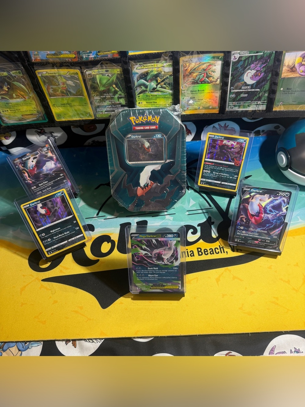 Darkrai Triple Whammy Tin Plus Lot